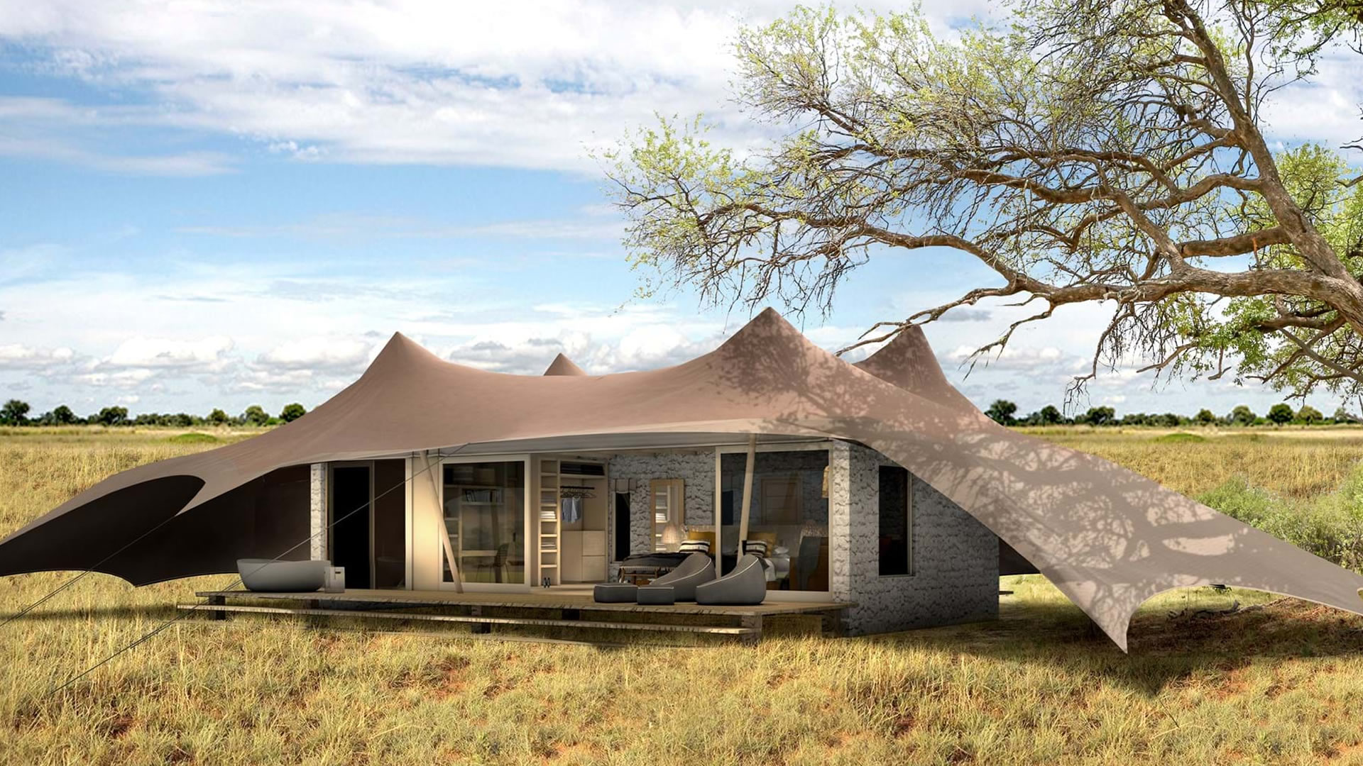 Namiri Plains Camp