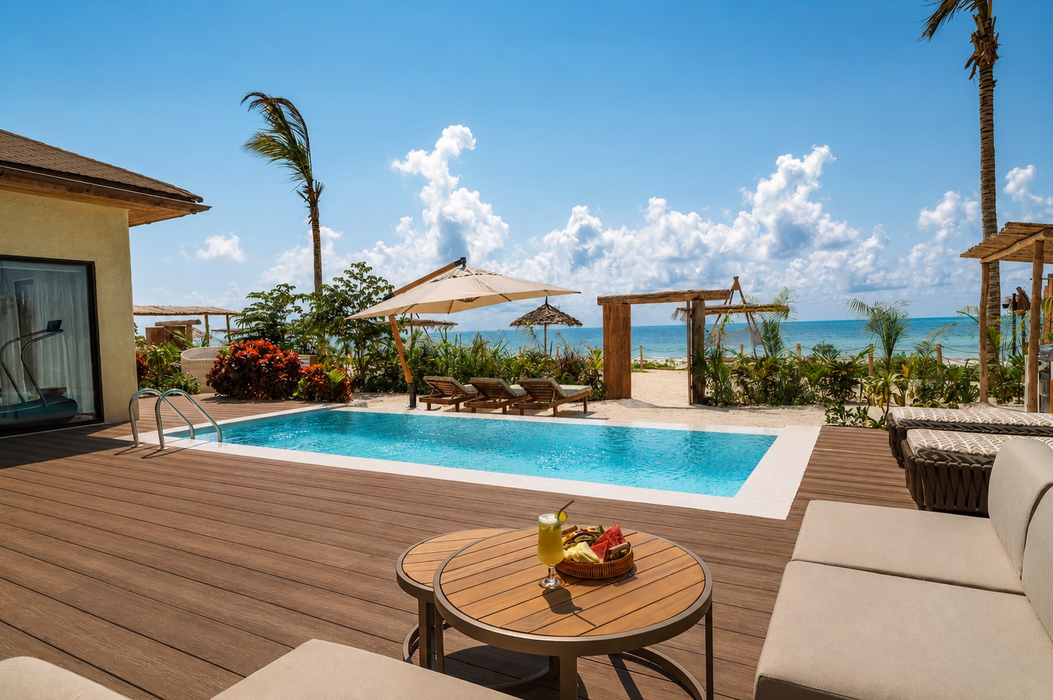 ENVI Paje - Grand Ocean Villa - Private Pool Terrace
