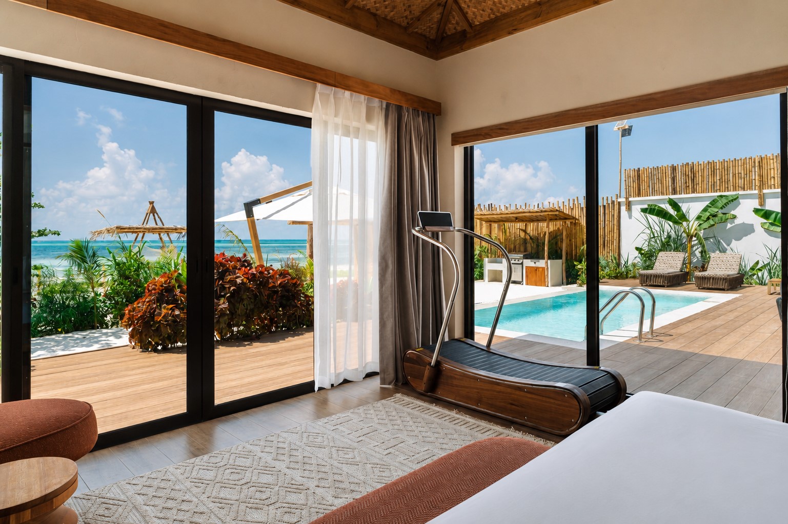 ENVI Paje - Grand Ocean Villa - Garden Views